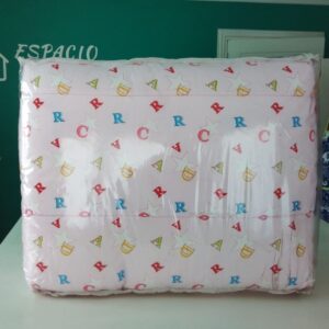 Acolchado térmico estampado (1 1/2 plaza) - Letras