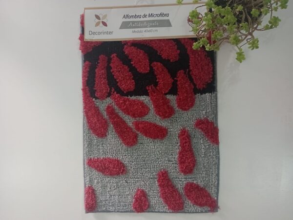 Alfombra para baño de microfibra autodeslizante (40 x 60 cm) | Decorinter