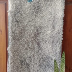 Alfombra tipo peluche con pelos finos (50 x 80 cm) | Indian Kinor