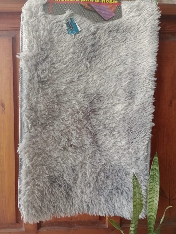 Alfombra tipo peluche con pelos finos (50 x 80 cm) | Indian Kinor