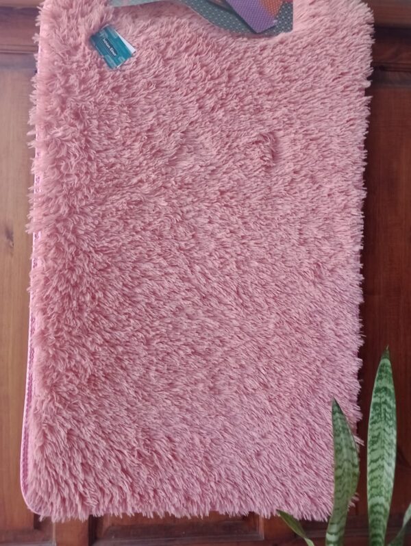 Alfombra tipo peluche con pelos finos (50 x 80 cm) | Indian Kinor
