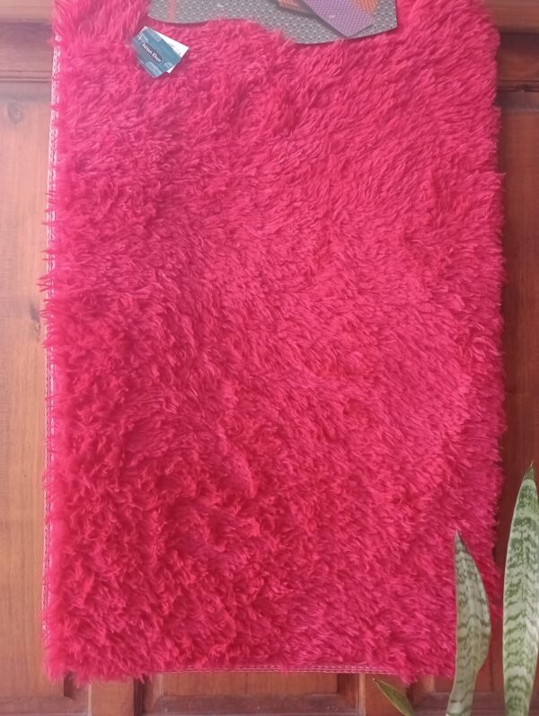 Alfombra tipo peluche con pelos finos (50 x 80 cm) | Indian Kinor